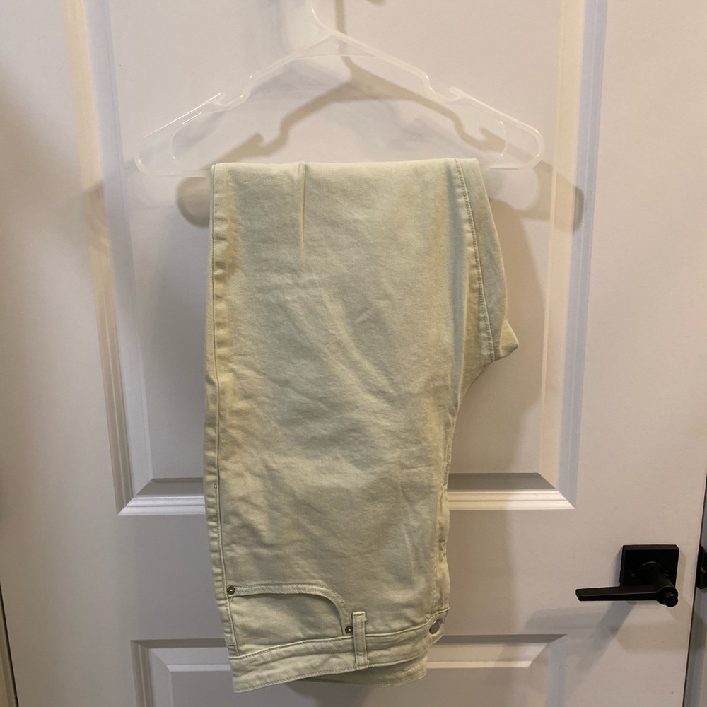 Pastel Green Colored Old Navy Jeans